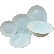 سرویس غذاخوری 26 پارچه دینو مدل لب طلا